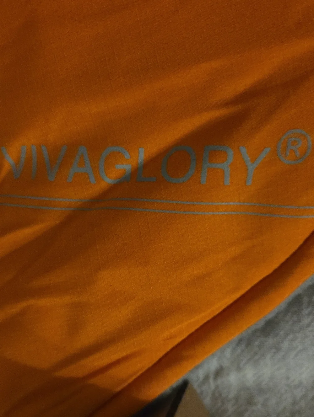 Vivaglory Reflective Orange Dog Coat with Sherpa Collar Size Small NWT